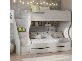 Кровать двухъярусная Каприз-22 КПР.22 в Чумаково - chumakovo.mebel-nsk.ru | фото