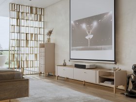 Модульная гостиная Одетта (дуб эндгрей/меланж) в Чумаково - chumakovo.mebel-nsk.ru | фото