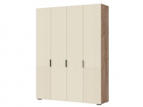 Шкаф четырехстворчатый (комби) Соната ШК-04 в Чумаково - chumakovo.mebel-nsk.ru | фото