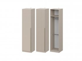 Шкаф ШК-50 Эккервуд (меланж) в Чумаково - chumakovo.mebel-nsk.ru | фото